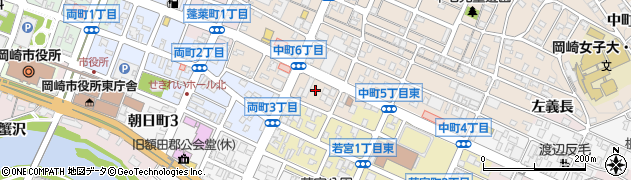 ナベタようひん店周辺の地図