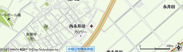 愛知県刈谷市小垣江町西永井田143周辺の地図
