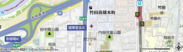 京都府京都市伏見区竹田真幡木町75周辺の地図