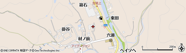 兵庫県川辺郡猪名川町笹尾加門田24周辺の地図