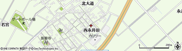 愛知県刈谷市小垣江町西永井田108周辺の地図