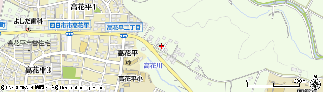 三重県四日市市八王子町1001周辺の地図