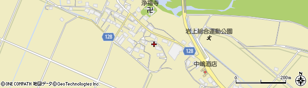 滋賀県甲賀市水口町嶬峨1401周辺の地図