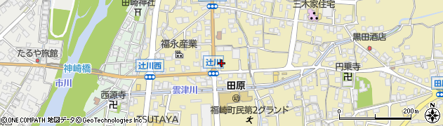 辻川タクシー周辺の地図