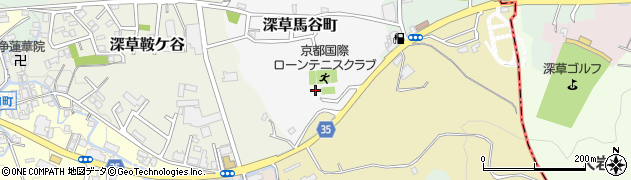 京都府京都市伏見区深草馬谷町2周辺の地図