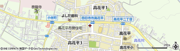 株式会社ナカシマ　高花平店周辺の地図