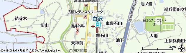 愛知県知多郡阿久比町白沢天神前18周辺の地図