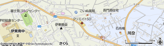 クリエイトＳＤ伊東殿山店周辺の地図