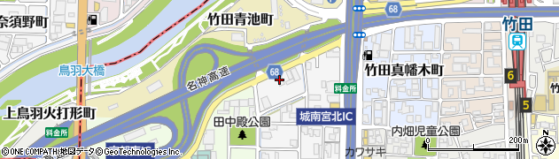 有限会社アットホーム京都支店周辺の地図