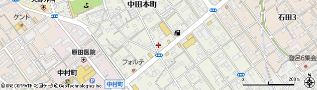 中央静岡ヤクルト販売株式会社　ＳＢＳ通りセンター周辺の地図