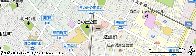 安城市　在宅介護支援センター松井周辺の地図