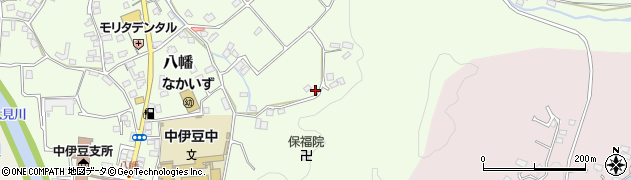 静岡県伊豆市八幡周辺の地図