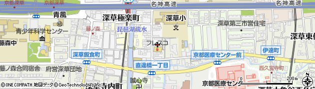 ホシノ・メガネ北店周辺の地図