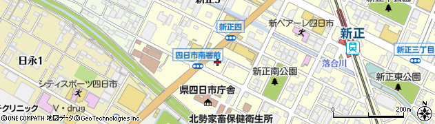 三重三菱自動車販売株式会社　本社周辺の地図