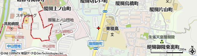 新町裏公園周辺の地図