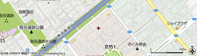 ヤシマパレス宮竹周辺の地図