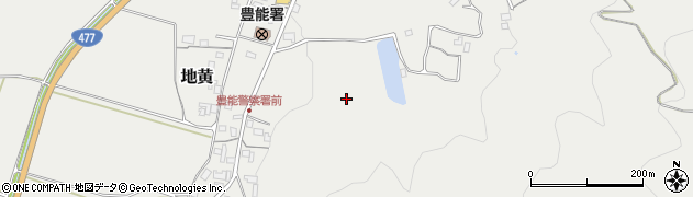 大阪府能勢町（豊能郡）地黄周辺の地図