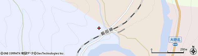 愛知県新城市富栄（原）周辺の地図