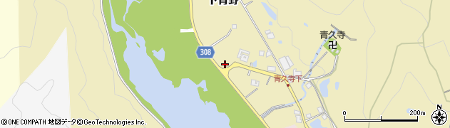兵庫県三田市下青野533周辺の地図