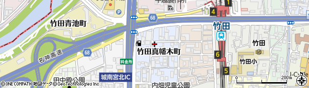 京都府京都市伏見区竹田真幡木町94周辺の地図