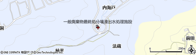 愛知県岡崎市才栗町（霧ケ洞）周辺の地図