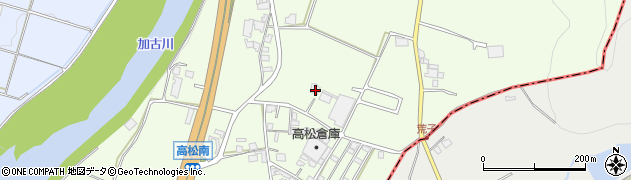 兵庫県西脇市高松町159周辺の地図