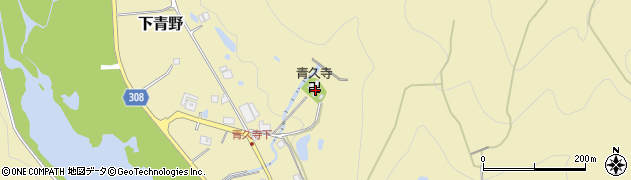兵庫県三田市下青野584周辺の地図