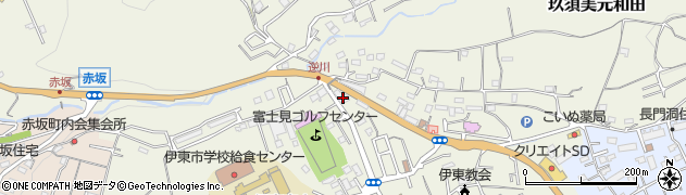 ＪＡふじ伊豆富士見周辺の地図