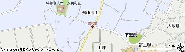 東和荘周辺の地図