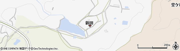 愛知県岡崎市小呂町（新田）周辺の地図