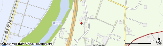 兵庫県西脇市高松町133周辺の地図