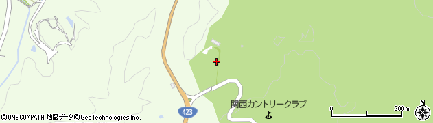 京都府亀岡市西別院町柚原深谷周辺の地図