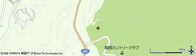 京都府亀岡市西別院町柚原（深谷）周辺の地図