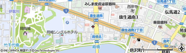 日新火災海上保険株式会社　三河支店周辺の地図