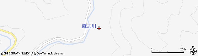 麻志川周辺の地図