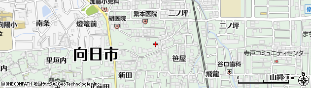 京都府向日市寺戸町新田35周辺の地図