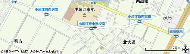 小垣江東小南周辺の地図