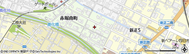 深田工業株式会社　四日市出張所周辺の地図