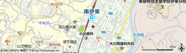 静岡県伊東市桜ガ丘周辺の地図