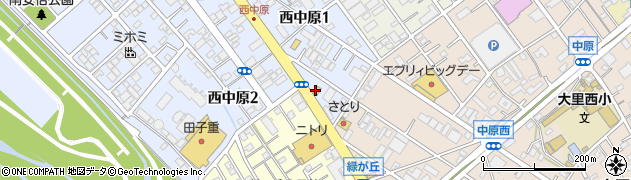 吉野家 静岡インター通り店周辺の地図