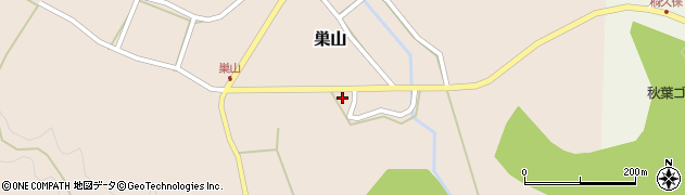 愛知県新城市巣山ホウヘ94周辺の地図