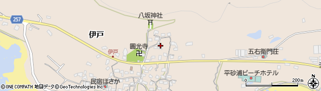 千葉県館山市伊戸周辺の地図