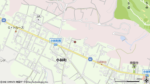 〒510-0946 三重県四日市市小林町の地図