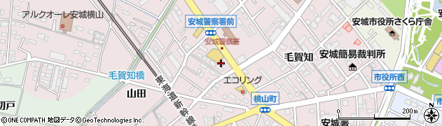 麺屋しずる 安城店周辺の地図