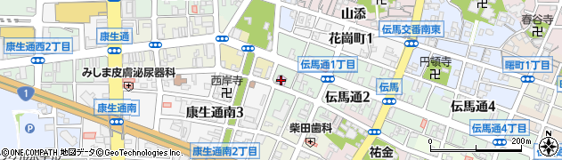 岡崎信用金庫資料館周辺の地図