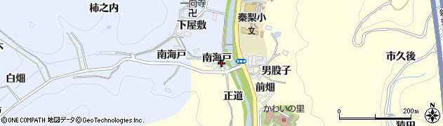 愛知県岡崎市才栗町南海戸周辺の地図