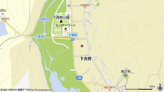 〒669-1302 兵庫県三田市下青野の地図