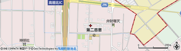 愛知県安城市高棚町芦池221周辺の地図