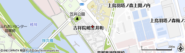 京都府京都市南区吉祥院嶋笠井町周辺の地図