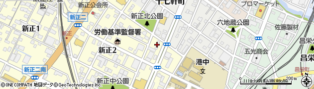 浅井東海物流株式会社　本社事務部・総務部周辺の地図